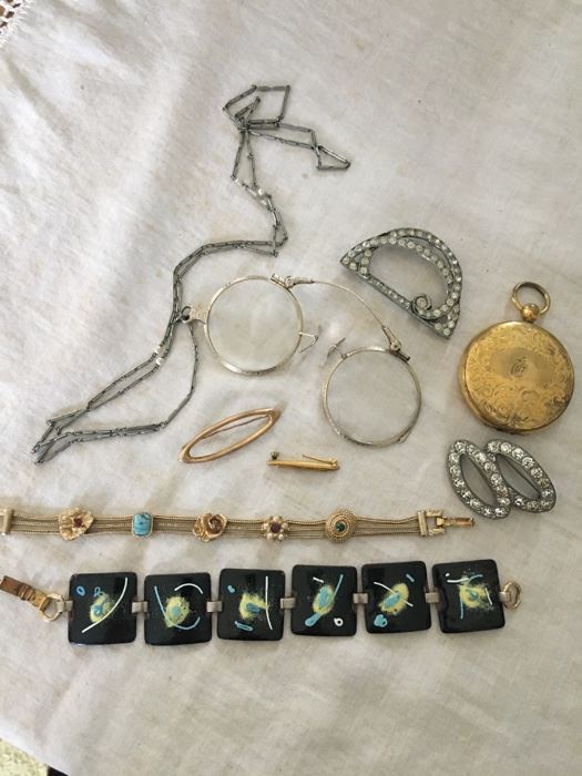 Some of the interesting vintage jewelry
