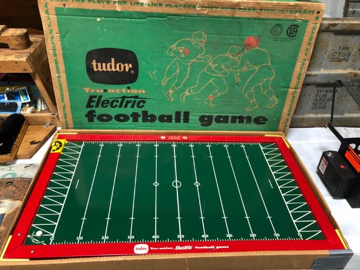 Antique Electric Football Game
