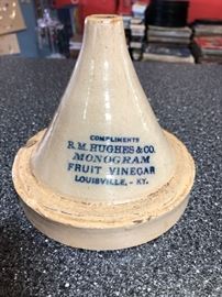 Antique Ceramic Funnel