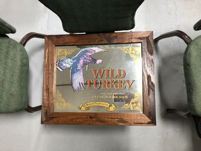 Vintage Wild Turkey Bourbon Advertising