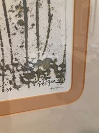 Artist signed artwork