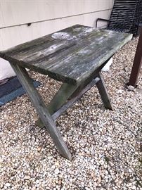 The “artists” work table