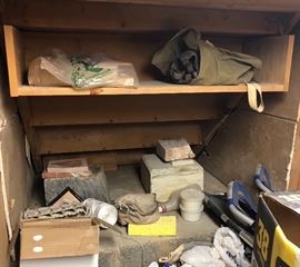 Art tools and stones