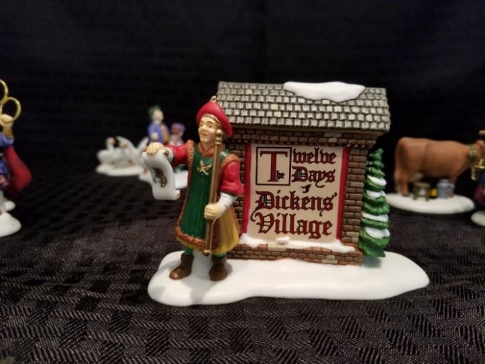 Dept 56 Twelve Days of Dickens Village