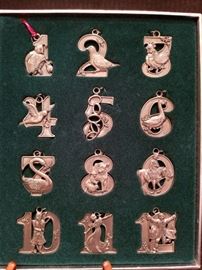 12 Days of Christmas Ornaments