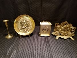 Collection of Brass Decor