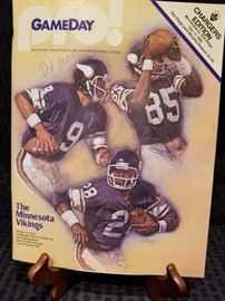 Signed Game Day Magazine