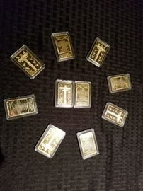 Ten Commandments Gold Clad