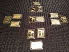 14 Last Supper Gold Clad