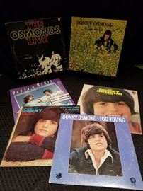 Donny and Marie Osmond Vinyl Records