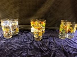 McDonald's 1981 Commemorative Glasses