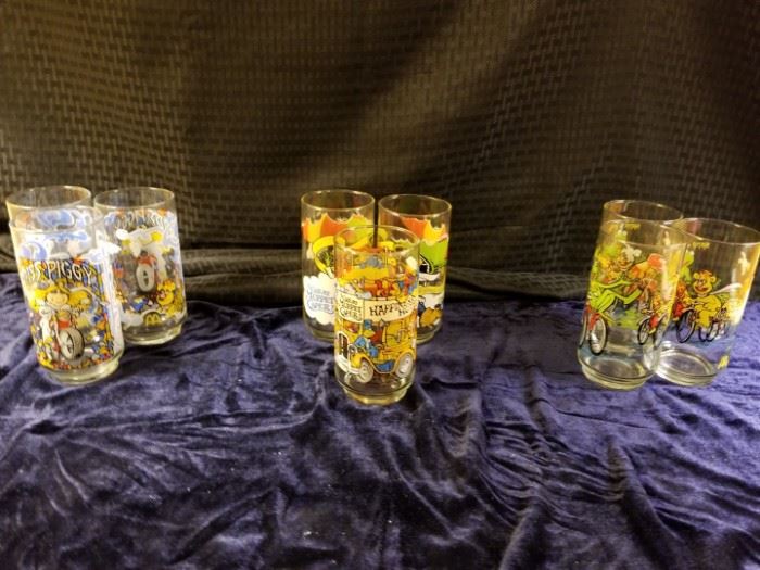 McDonald's 1981 Commemorative Glasses