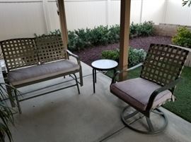 Samsonite Patio Rocker and Chair