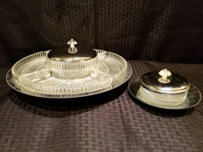 Appetizer Tray on Turntable