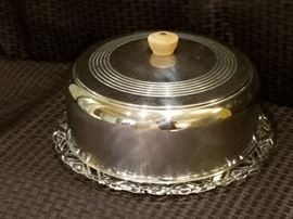 Vintage Cake Tray with Cover
