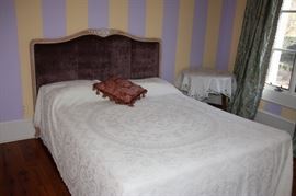 Velvet Upholstered Headboard