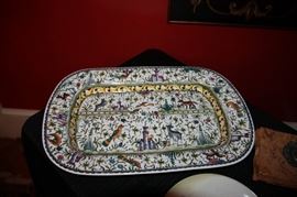 Handpainted William Sonoma Platter