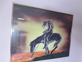 Sleeping Indian Print