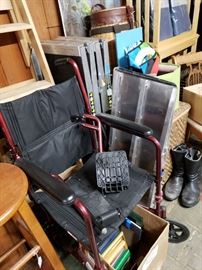 Wheel chair and ramps