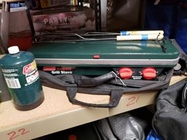 Coleman gas grill stove