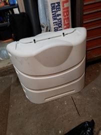 Gas storage for campers