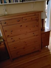 Ikea chest of drawers and night stands