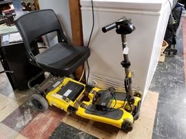 Luggi motorized wheel chair