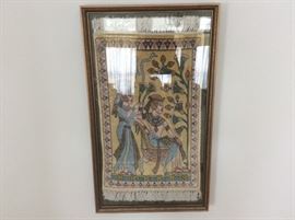 Hand woven temple rug from Eroupe,the colors are out standing