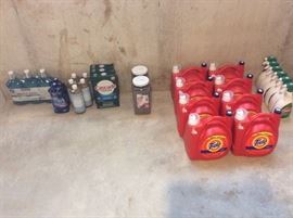 All new , tide. And cleaners