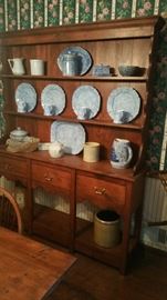 China Cabinet And Plates Plus More