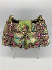 Large selection of Mary Frances embellished handbags....many never used!