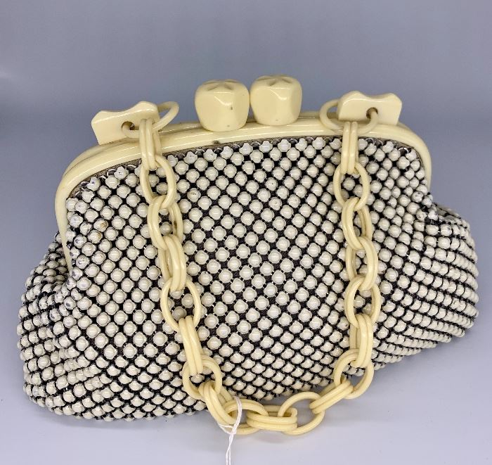 Whiting and Davis vintage handbag