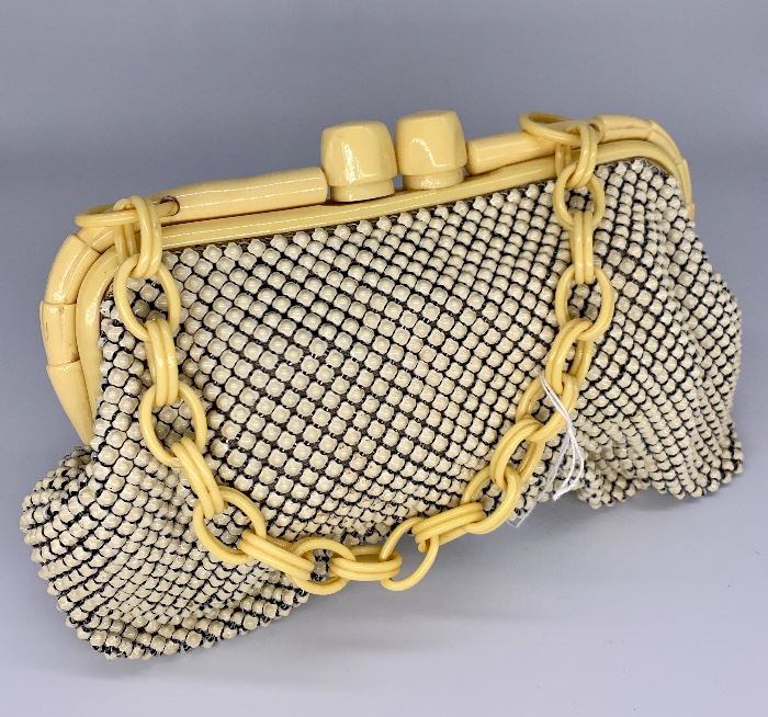 Whiting and Davis vintage handbag