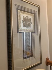 Pair of wall art