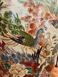 Closeup of Satsuma Vases