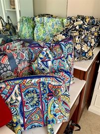 Collection of Vera Bradley bags....some new with tags!