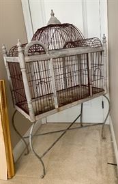 Shabby Chic Bird Cage