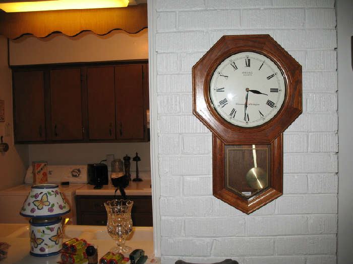 Kitchen and Clock