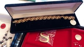 14K Heavy bracelet
