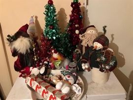 Christmas Snowmen and Santa