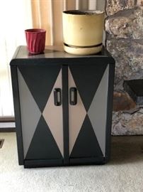 Harlequin Painted Cabinet