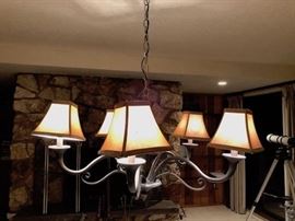 Large Metal Chandelier