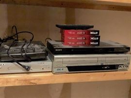 VHS and DVD Players