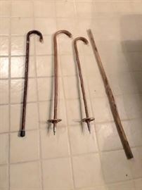 Vintage Canes and Walking Sticks