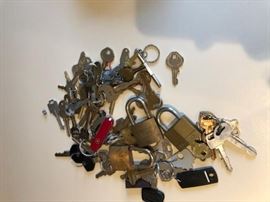 Vintage Keys and Locks