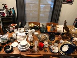 ALDER SOLID WOOD TABLE AND SIX CHAIRS IS ALSO FOR SALE....