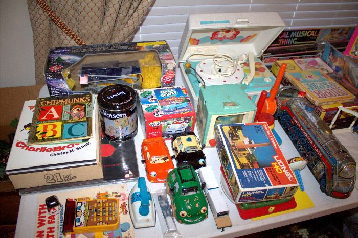 Vintage toys (many of these items have sold - we still have some left)