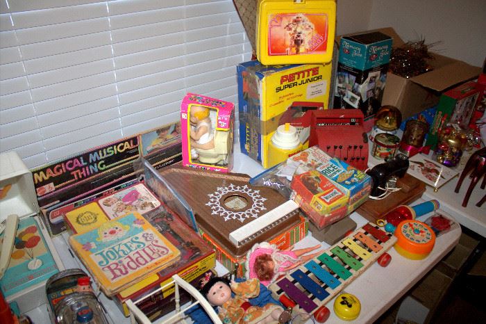 Vintage toys (many of these items have sold - we still have some left)