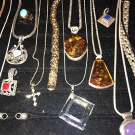 STERLING SILVER JEWELRY