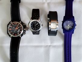 Men’s and women’s watches